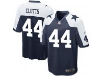 Men NFL Dallas Cowboys #44 Tyler Clutts Throwback Nike Navy Blue Game Jersey
