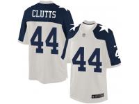 Men NFL Dallas Cowboys #44 Tyler Clutts Throwback Nike White Limited Jersey
