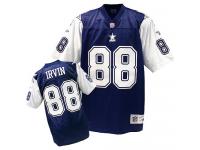 Men NFL Dallas Cowboys #88 Michael Irvin Throwback Navy BlueWhite Mitchell and Ness Jersey