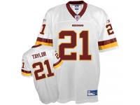 Men NFL Washington Redskins #21 Sean Taylor Throwback Road White Reebok Premier Jersey
