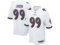Men Nike Baltimore Ravens #99 Matt Judon Game White NFL Jersey