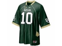 Men Nike Baylor Bears #10 Robert Griffin III Green Authentic NCAA Jersey