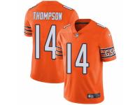 Men Nike Chicago Bears #14 Deonte Thompson Elite Orange Rush Vapor Untouchable NFL Jersey
