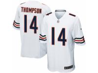 Men Nike Chicago Bears #14 Deonte Thompson Game White NFL Jersey