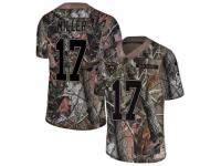 Men Nike Chicago Bears #17 Anthony Miller Limited Camo Rush Realtree NFL Jersey