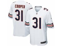 Men Nike Chicago Bears #31 Marcus Cooper Game White NFL Jersey