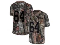 Men Nike Cleveland Browns #64 JC Tretter Limited Camo Rush Realtree NFL Jersey