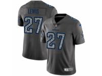 Men Nike Dallas Cowboys #27 Jourdan Lewis Gray Static Vapor Untouchable Game NFL Jersey
