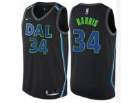Men Nike Dallas Mavericks #34 Devin Harris  Black NBA Jersey - City Edition