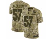Men Nike Denver Broncos #57 Tom Jackson Limited Camo 2018 Salute to Service NFL Jersey