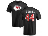 Men Nike Dorian O'Daniel Black Name & Number Logo - NFL Kansas City Chiefs #44 T-Shirt