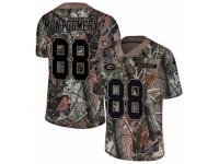 Men Nike Green Bay Packers #88 Ty Montgomery Limited Camo Rush Realtree NFL Jersey
