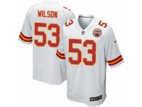 Men Nike Kansas City Chiefs #53 Ramik Wilson Game White NFL Jersey