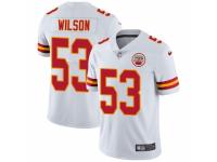 Men Nike Kansas City Chiefs #53 Ramik Wilson White Vapor Untouchable Limited Player NFL Jersey