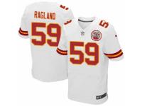 Men Nike Kansas City Chiefs #59 Reggie Ragland Elite White NFL Jersey