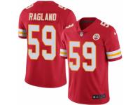 Men Nike Kansas City Chiefs #59 Reggie Ragland Red Team Color Vapor Untouchable Limited Player NFL Jersey