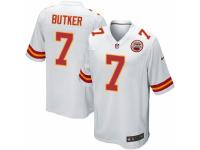 Men Nike Kansas City Chiefs #7 Harrison Butker Game White NFL Jersey
