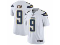 Men Nike Los Angeles Chargers #9 Younghoe Koo White Vapor Untouchable Limited Player NFL Jersey