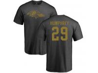 Men Nike Marlon Humphrey Ash One Color - NFL Baltimore Ravens #29 T-Shirt