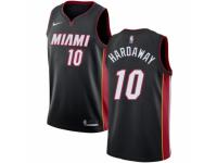 Men Nike Miami Heat #10 Tim Hardaway  Black Road NBA Jersey - Icon Edition