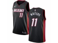 Men Nike Miami Heat #11 Dion Waiters  Black Road NBA Jersey - Icon Edition