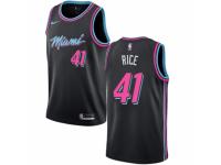 Men Nike Miami Heat #41 Glen Rice Black NBA Jersey - City Edition