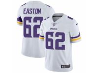Men Nike Minnesota Vikings #62 Nick Easton White Vapor Untouchable Limited Player NFL Jersey