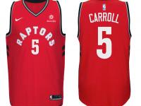 Men Nike NBA Toronto Raptors #5 DeMarre Carroll Jersey 2017-18 New Season Red Jersey