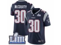Men Nike New England Patriots #30 Jason McCourty Navy Blue Team Color Vapor Untouchable Limited Player Super Bowl LIII Bound NFL Jersey