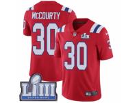 Men Nike New England Patriots #30 Jason McCourty Red Alternate Vapor Untouchable Limited Player Super Bowl LIII Bound NFL Jersey