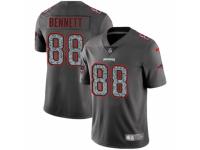 Men Nike New England Patriots #88 Martellus Bennett Gray Static Vapor Untouchable Game NFL Jersey