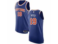 Men Nike New York Knicks #19 Willis Reed Royal Blue NBA Jersey - Icon Edition