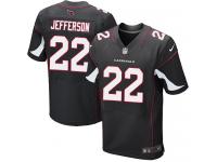 Men Nike NFL Arizona Cardinals #22 Tony Jefferson Authentic Elite Black Jersey