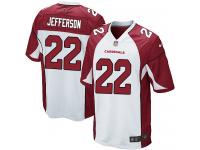 Men Nike NFL Arizona Cardinals #22 Tony Jefferson Road White Game Jersey