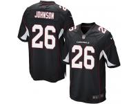 Men Nike NFL Arizona Cardinals #26 Rashad Johnson Black Game Jersey