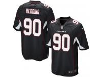 Men Nike NFL Arizona Cardinals #90 Cory Redding Black Game Jersey