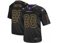 Men Nike NFL Baltimore Ravens #88 Dennis Pitta Lights Out Black Limited Jersey