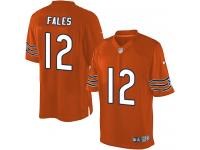 Men Nike NFL Chicago Bears #12 David Fales Orange Limited Jersey