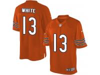 Men Nike NFL Chicago Bears #13 Kevin White Orange Limited Jersey