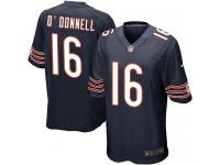 Men Nike NFL Chicago Bears #16 Pat O'Donnell Pat ODonnell Home Navy Blue Game Jersey