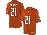 Men Nike NFL Chicago Bears #21 Ryan Mundy Orange Limited Jersey
