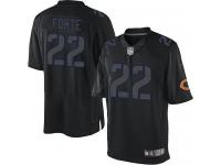 Men Nike NFL Chicago Bears #22 Matt Forte Black Impact Limited Jersey
