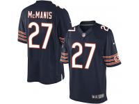 Men Nike NFL Chicago Bears #27 Sherrick McManis Home Navy Blue Limited Jersey