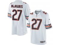 Men Nike NFL Chicago Bears #27 Sherrick McManis Road White Limited Jersey
