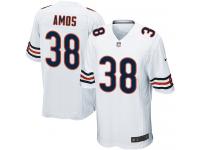 Men Nike NFL Chicago Bears #38 Adrian Amos Road White Game Jersey