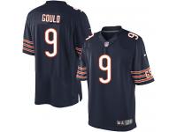 Men Nike NFL Chicago Bears #9 Robbie Gould Home Navy Blue Limited Jersey