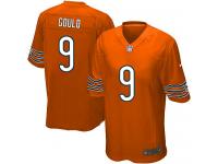 Men Nike NFL Chicago Bears #9 Robbie Gould Orange Game Jersey