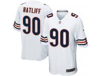 Men Nike NFL Chicago Bears #90 Jeremiah Ratliff Road White Game Jersey