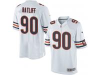 Men Nike NFL Chicago Bears #90 Jeremiah Ratliff Road White Limited Jersey