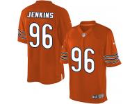 Men Nike NFL Chicago Bears #96 Jarvis Jenkins Orange Limited Jersey